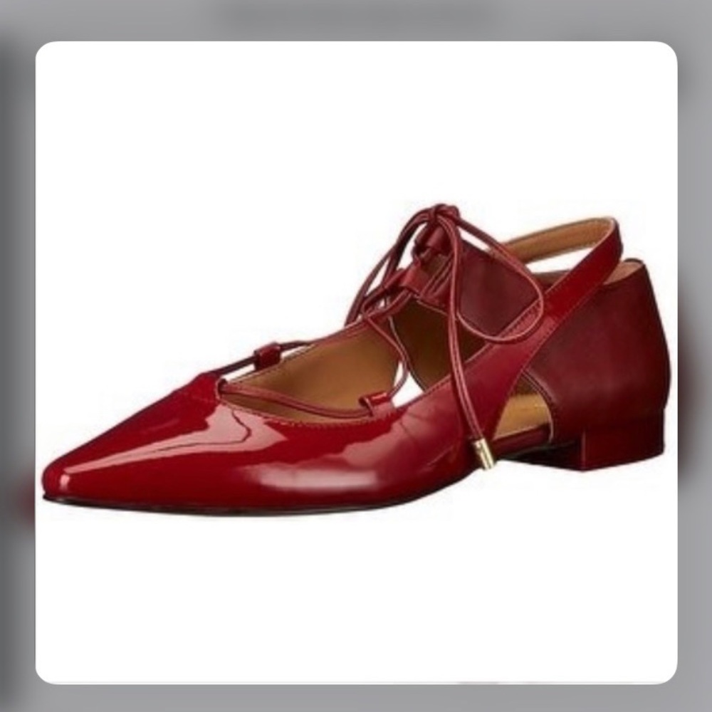 Calvin Klein Evalyn Pointed toe ballet shoes 8